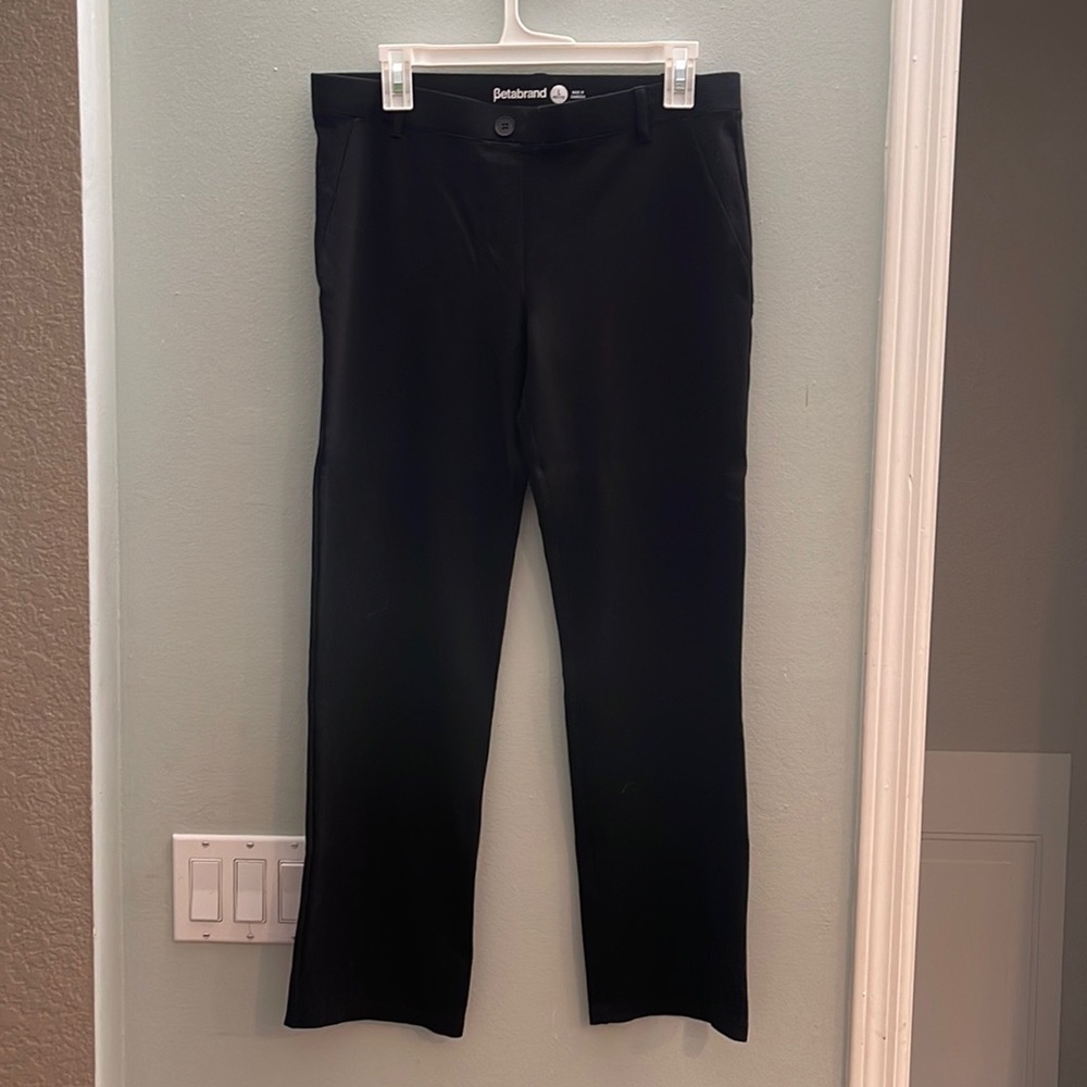 Betabrand Women's Classic Dress Pants - Picture 8 of 13